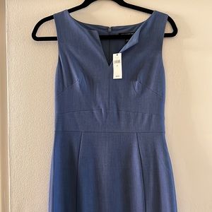 NWT Banana Republic Blue Dress Size 0